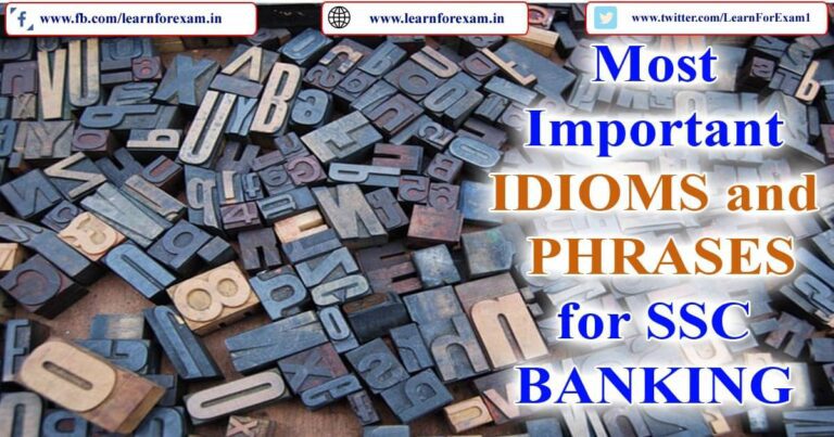 TOP 25+ MOST Important Idioms and Phrases with PDF