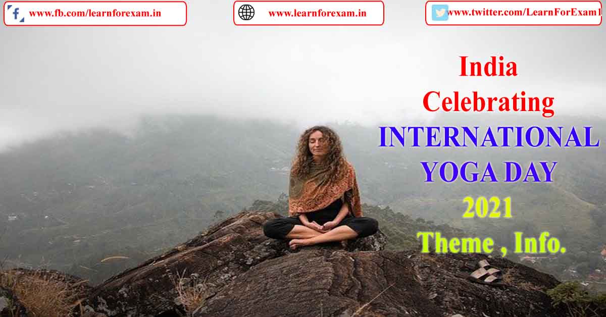 celebrating International yoga day 2021
